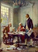 Writing the Declaration of Independence Jean Leon Gerome